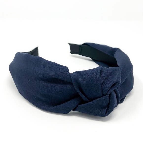 Blue Knotted Headband | Hair Accessories, Hairband - Picture 2 of 3